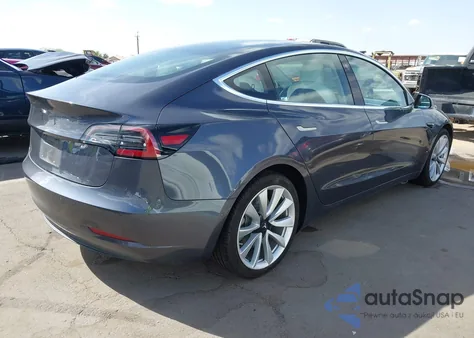 2018 Tesla Model 3 from USA, damaged, VIN 5YJ3E1EA5JF169097